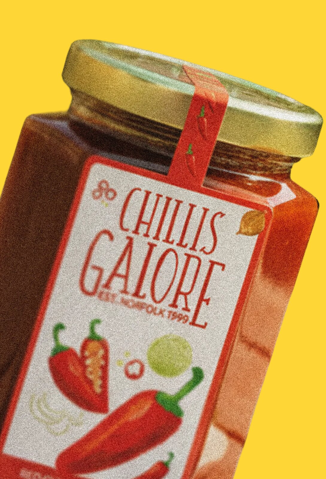 Chillies Galore project mockup